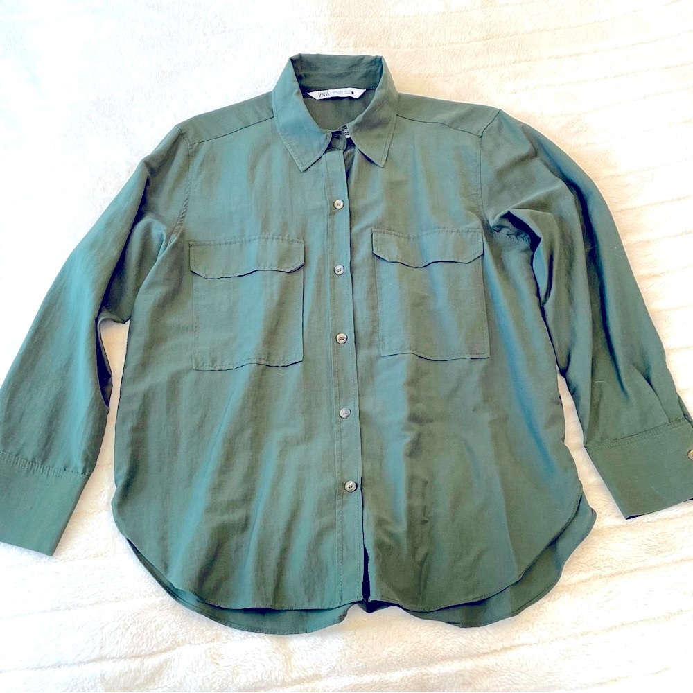 Zara Silky Blouse